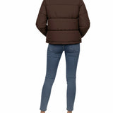 Thalia Brown Wind Breaker Puffer Jacket