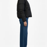 Iris Black Waterproof Puffer Jacket