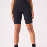 ATHLEISURE CYCLING SHORTS - BLACK - JMOJO - Women's Athleisure Shorts
