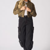 BOMBER JACKET - KHAKI - JMOJO - Women's Bomber Jackets