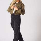 BOMBER JACKET - KHAKI - JMOJO - Women's Bomber Jackets