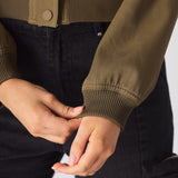 BOMBER JACKET - KHAKI - JMOJO - Women's Bomber Jackets