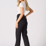 ELYSI High Rise Sculpt Wide Leg Jeans - Black Wash - JMOJO - Women's Wide Leg Jeans