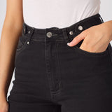 ELYSI High Rise Sculpt Wide Leg Jeans - Black Wash - JMOJO - Women's Wide Leg Jeans