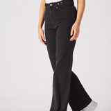 ELYSI High Rise Sculpt Wide Leg Jeans - Black Wash - JMOJO - Women's Wide Leg Jeans