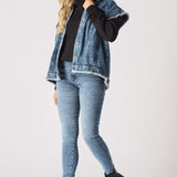 Ember Sleeveless Denim Gilet Jacket – Blue - JMOJO - Women's Denim Jacket