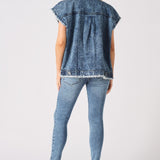 Ember Sleeveless Denim Gilet Jacket – Blue - JMOJO - Women's Denim Jacket