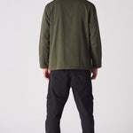 MILITARY DENIM JACKET - GREEN - JMOJO - Men's Cargo Denim Jackets