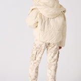 Puffer Hooded Jacket - Beige - JMOJO - Women's puffer