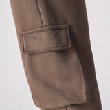 RELAXED FIT CARGO JOGGER - BROWN - JMOJO - Men's Cargo Joggers
