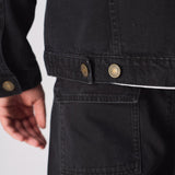 WESTERN DENIM JACKET - BLACK WASH - JMOJO - Men's Denim Jackets
