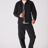 WESTERN DENIM JACKET - BLACK WASH - JMOJO - Men's Denim Jackets