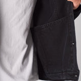 WESTERN DENIM JACKET - BLACK WASH - JMOJO - Men's Denim Jackets