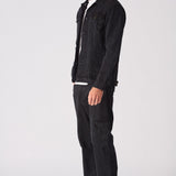 WESTERN DENIM JACKET - BLACK WASH - JMOJO - Men's Denim Jackets
