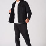 WESTERN DENIM JACKET - BLACK WASH - JMOJO - Men's Denim Jackets