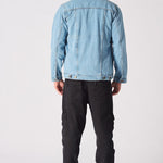 WESTERN DENIM JACKET - LIGHT BLUE - JMOJO - Men's Denim Jackets