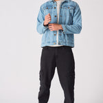 WESTERN DENIM JACKET - LIGHT BLUE - JMOJO - Men's Denim Jackets