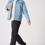WESTERN DENIM JACKET - LIGHT BLUE - JMOJO - Men's Denim Jackets