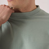 PREMIUM ESSENTIAL STRETCH T - SHIRT - MINT GREEN - JMOJO - Men's T-Shirt