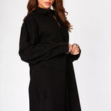 Seren Oversized Denim Shirt – Black - JMOJO - Women's Oversize Denim Shirts