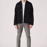 WESTERN DENIM JACKET - BLACK - JMOJO - Men's Denim Jackets