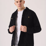 WESTERN DENIM JACKET - BLACK - JMOJO - Men's Denim Jackets