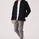 WESTERN DENIM JACKET - BLACK - JMOJO - Men's Denim Jackets