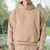 PULLOVER HOODIE - BEIGE