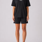 Ember Oversized Stretch T-shirt - Black