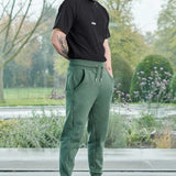 TAPERED JOGGERS - DARK GREEN