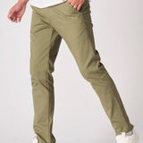 Kingsley Slim Fit Stretch Chino Pants - Light Green