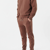 Coastline Panelled Oversized Sweatshirt - Brown