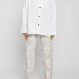 Etch Oversized Shirt - White