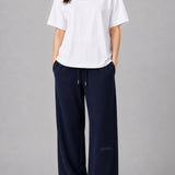 Olive Oversized T-shirt - White