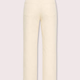 Jorah High Waisted Relaxed Straight Leg Jeans - Stone