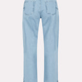Brynne Sculpt Split Hem Jeans - Light Blue Wash