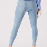 Amira High Waisted Jegging – Light Blue