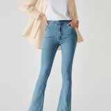 Riverstone Stretch Bootcut Jeans - Mid Blue