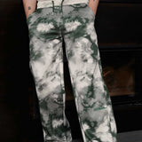 WIDE LEG JOGGERS - TIE DYE