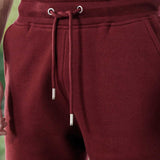 TAPERED JOGGERS - Burgundy