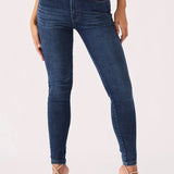 Muffi Sculpt High Rise Stretch Skinny Jeans - Mid Blue