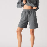 Echo Relaxed Fit Sweatshorts - Cool Grey