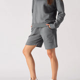 Frost Crew Neck Oversized Sweatshirt - Grey