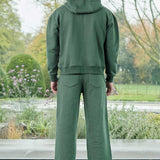 PULLOVER HOODIE - DARK GREEN