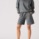 Echo Relaxed Fit Sweatshorts - Cool Grey