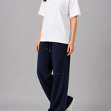 Olive Oversized T-shirt - White