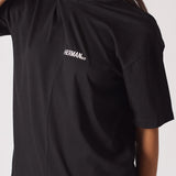 Ember Oversized Stretch T-shirt - Black