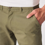 Kingsley Slim Fit Stretch Chino Pants - Light Green