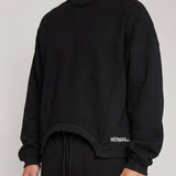 Mist Crew Neck Jumper - Black