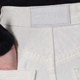 Dune Distressed Tapered Denim Jeans - Off White